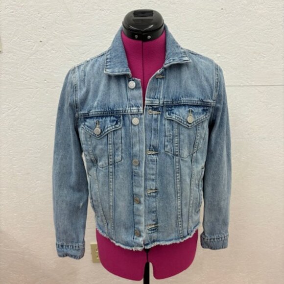 Lucky Brand Jackets & Blazers - Lucky Brand Tomboy Trucker Jean Jacket, Small Petite